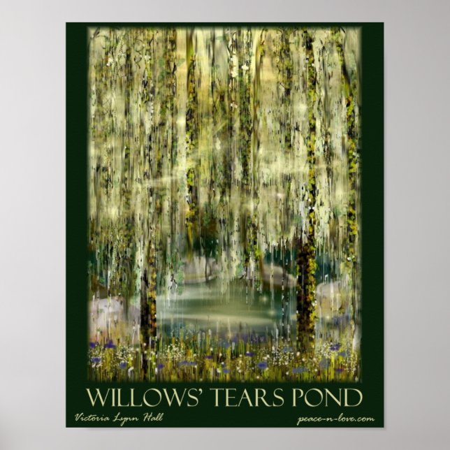 Willows' Tears Pond Poster (Front)