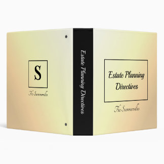 Wills and Estate Planning Binder | Eternal Sunset