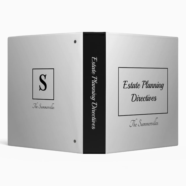 Wills and Estate Planning Binder | Eternally Yours (Background)
