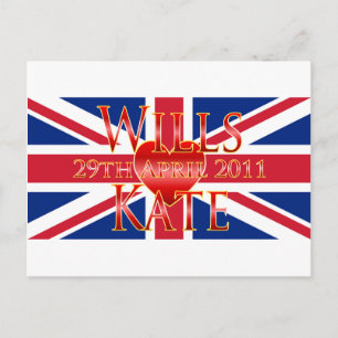 Wills & Kate Postcard
