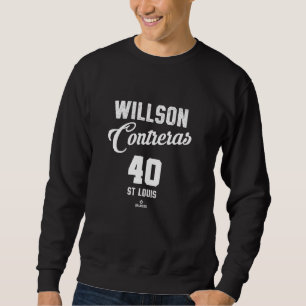 Willson Contreras 40 St Louis Baseball Vintage MLB Sweatshirt