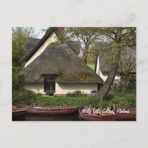 Willy Lott's Quaint Thatched Cottage, Flatford Postcard