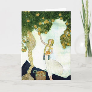 Willy Pogany illustration greeting card