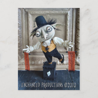 Willy T. Goblin Bienvenue Carte Postale Halloween