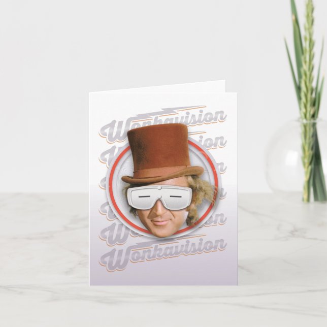 Willy Wonka dans les lunettes de Wonkavision (Devant)