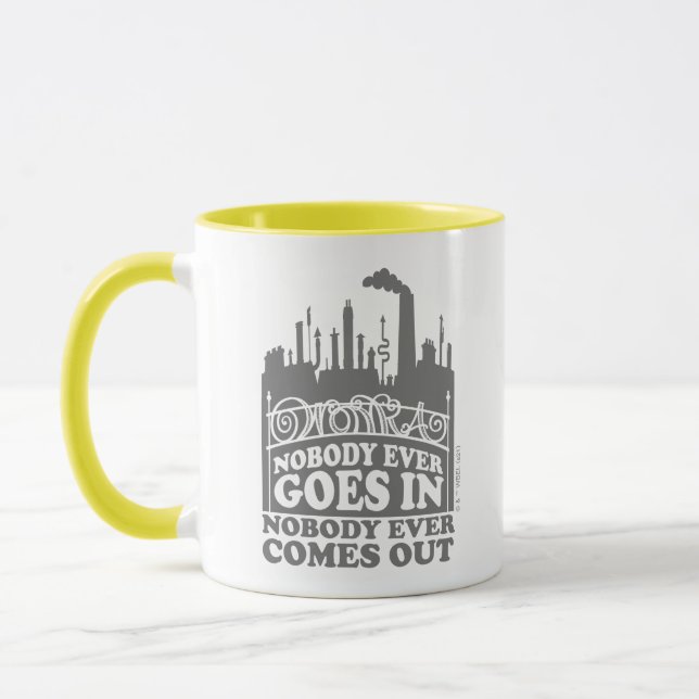 Willy Wonka Factory - Nobody Ever Goes In Mug (Left)