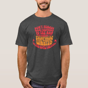 Willy Wonka Hat Typography T-Shirt