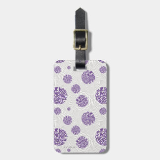 Willy Wonka Logo Psychedelic Graphic Luggage Tag