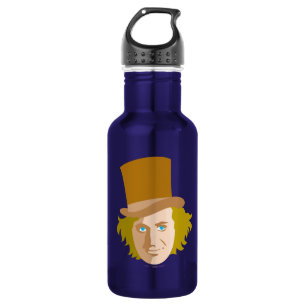 Willy Wonka Stenciled Face Graphic 532 Ml Water Bottle