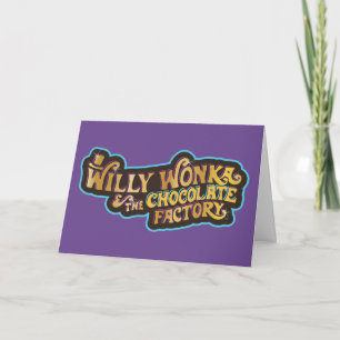 Willy Wonka & the Chocolate Factory Logo Card