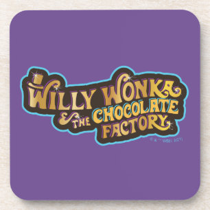 Willy Wonka & the Chocolate Factory Logo Coaster