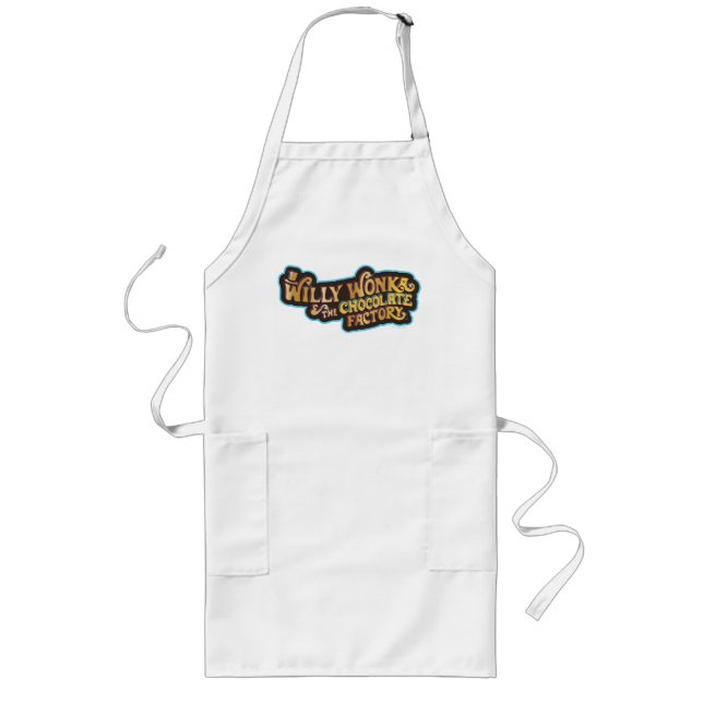 Willy Wonka & the Chocolate Factory Logo Long Apron (Front)