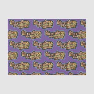Willy Wonka & the Chocolate Factory Logo Tissue Paper