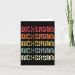 Willyerson Gift Surname Funny Retro Vintage Birthd Card