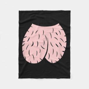 Willyhead Nuts Men Funny Joke Halloween Costume Fleece Blanket