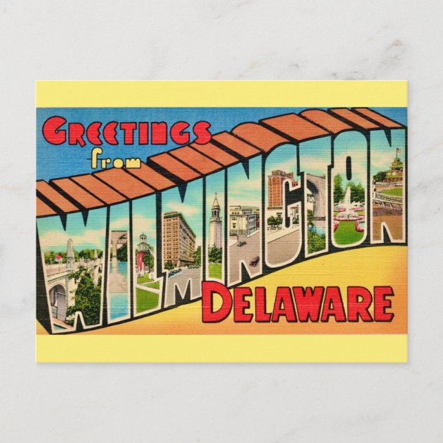 Wilmington DE Postcard (Front)