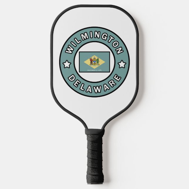 Wilmington Delaware Pickleball Paddle (Front)