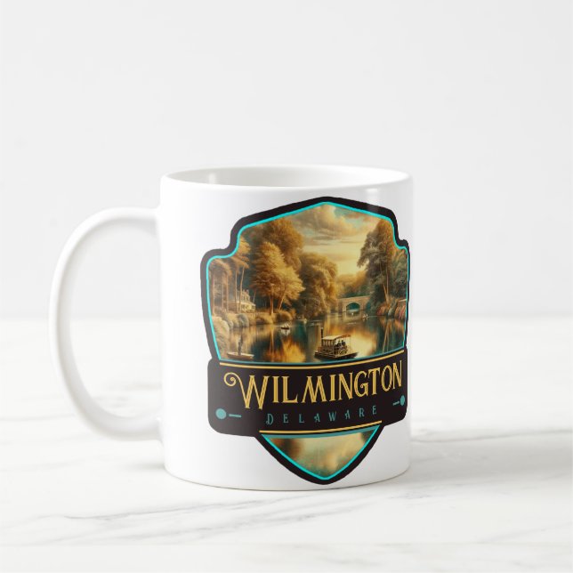 Wilmington, Delaware | Vintage Coffee Mug (Left)