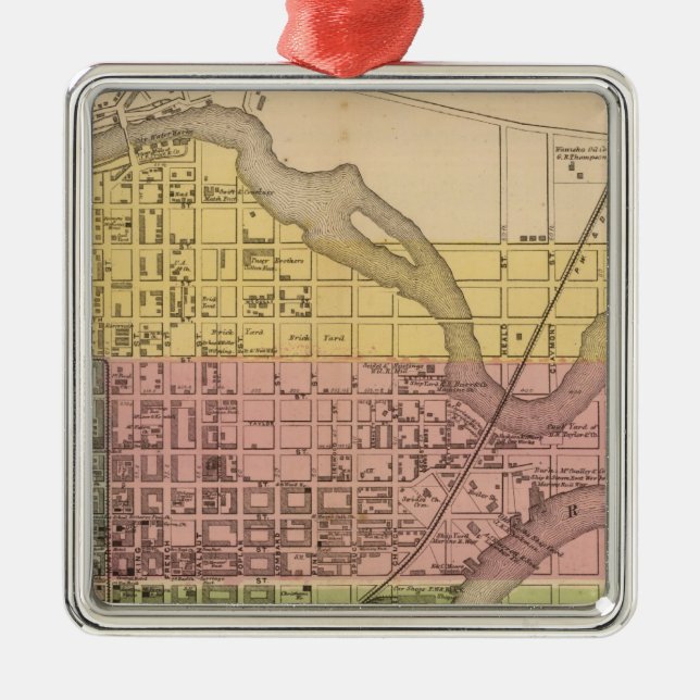 Wilmington Metal Ornament (Front)