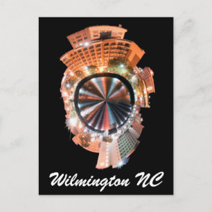 wilmington nc mini planet postcard