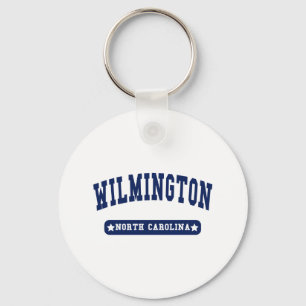 Wilmington North Carolina College Style tee shirts Keychain