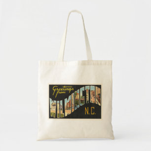 Wilmington North Carolina NC Old Vintage Postcard- Tote Bag