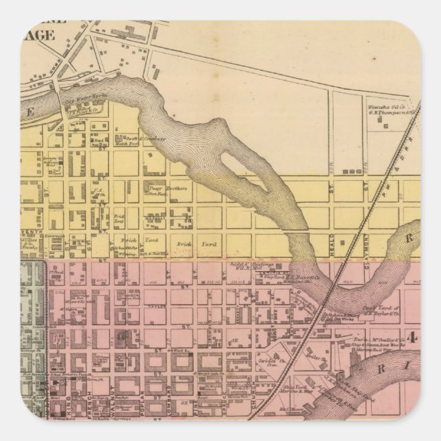 Wilmington Square Sticker (Front)