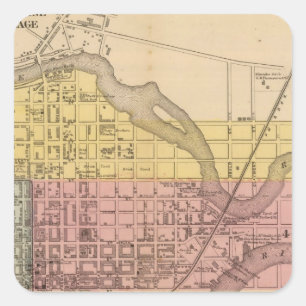 Wilmington Square Sticker