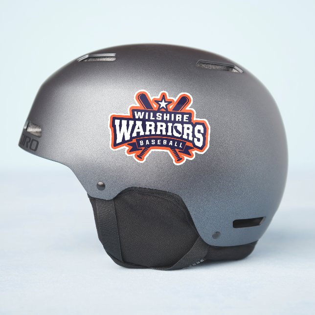 Wilshire Warriors Baseball League Logo (Helmet Side)