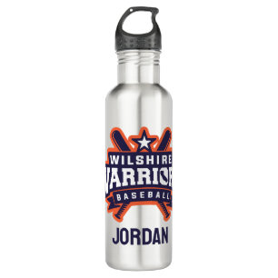 Wilshire Warriors Baseball League Logo 710 Ml Water Bottle