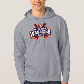 Wilshire Warriors Baseball League Logo Hoodie