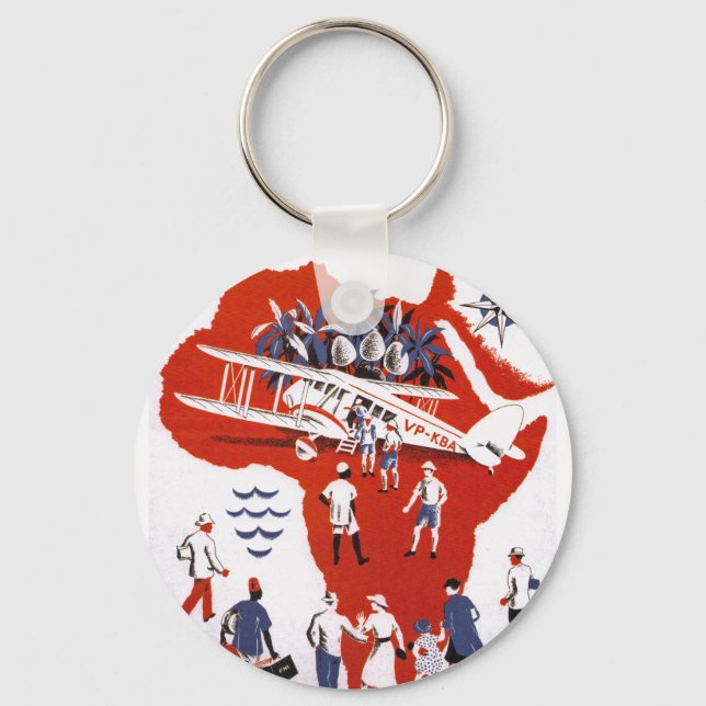 Wilson Airways ~ Africa Keychain (Front)