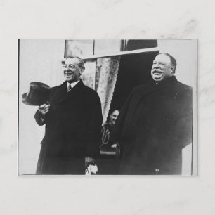 Wilson and Taft Postcard