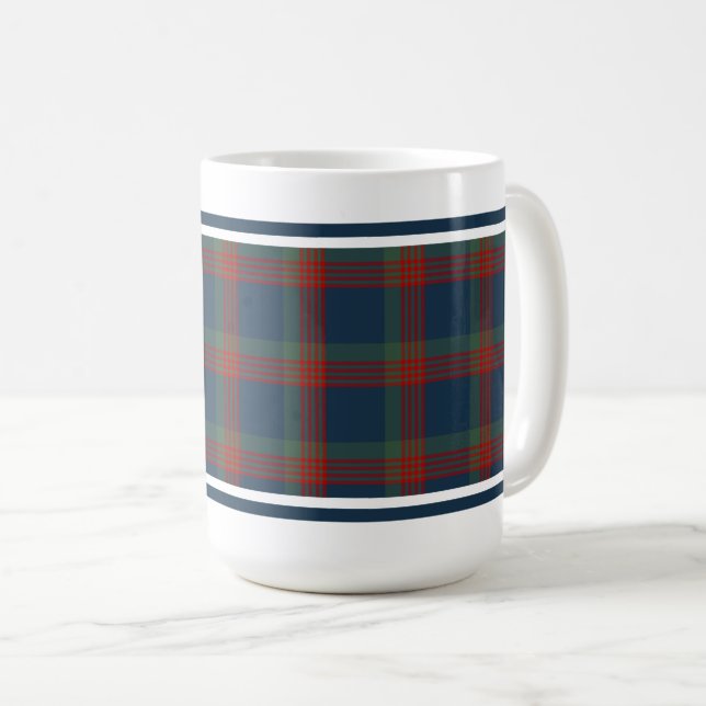 Wilson Clan Tartan Coffee Mug (Front Right)