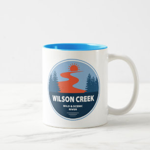 Wilson Creek Wild And Scenic River North Carolina Two-Tone Coffee Mug