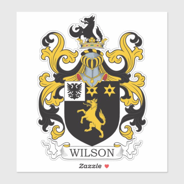 Wilson Family Crest (Sheet)