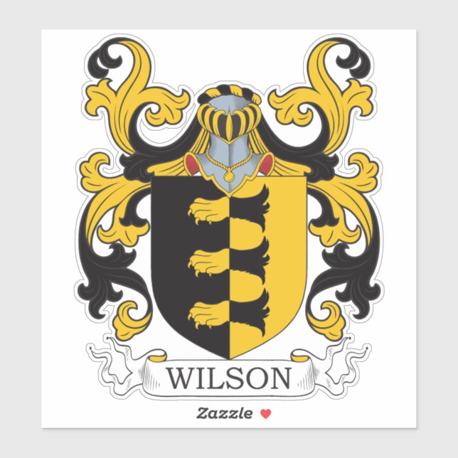 Wilson Family Crest (Sheet)