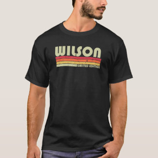 WILSON Gift Name Personalized Funny Retro Vintage T-Shirt
