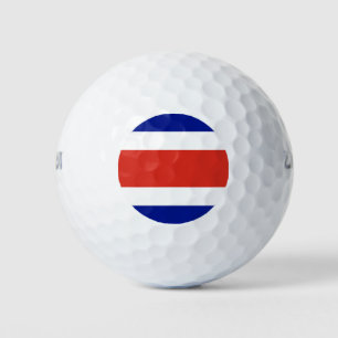 Wilson Golf Ball with flag of Costa Rica