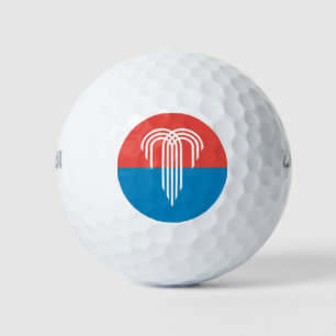 Wilson Golf Ball with flag of Kansas City