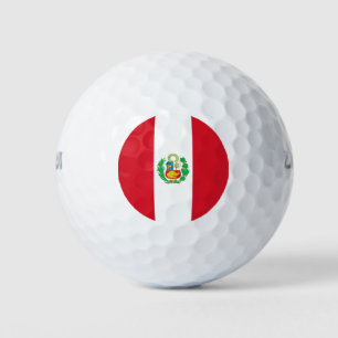 Wilson Golf Ball with flag of Peru