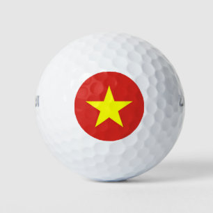 Wilson Golf Ball with flag of Vietnam