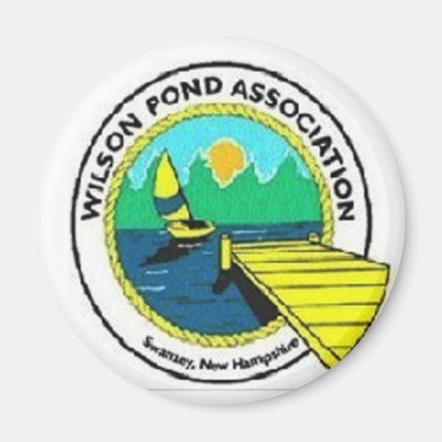 Wilson Pond Logo Magnet (Front)
