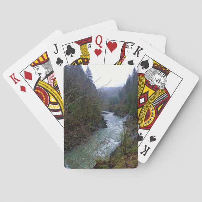 Wilson River, OR Playing Cards (Back)