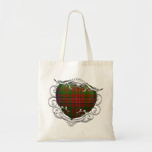 Wilson Tartan Heart Tote Bag