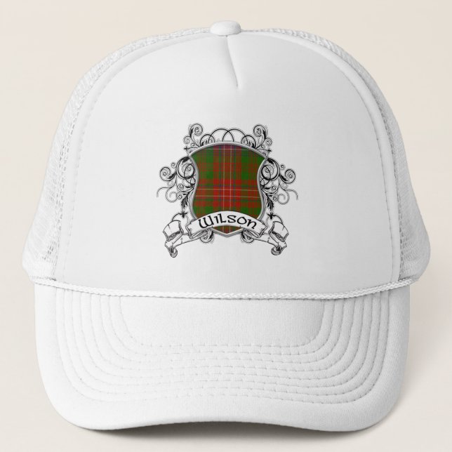 Wilson Tartan Shield Trucker Hat (Front)