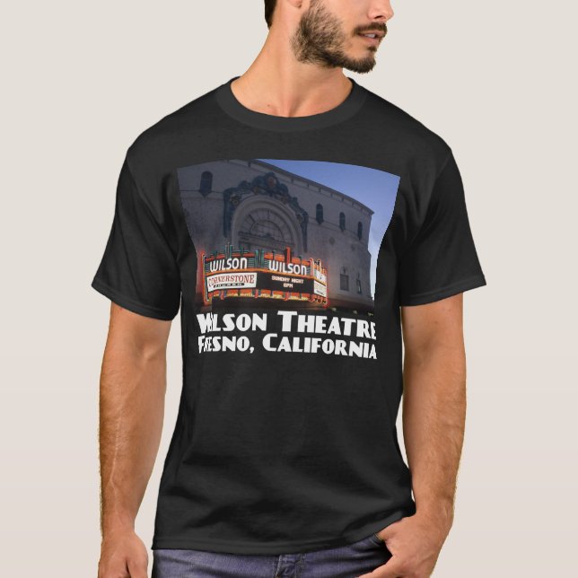 Wilson Theatre Dark T-Shirt (Front)