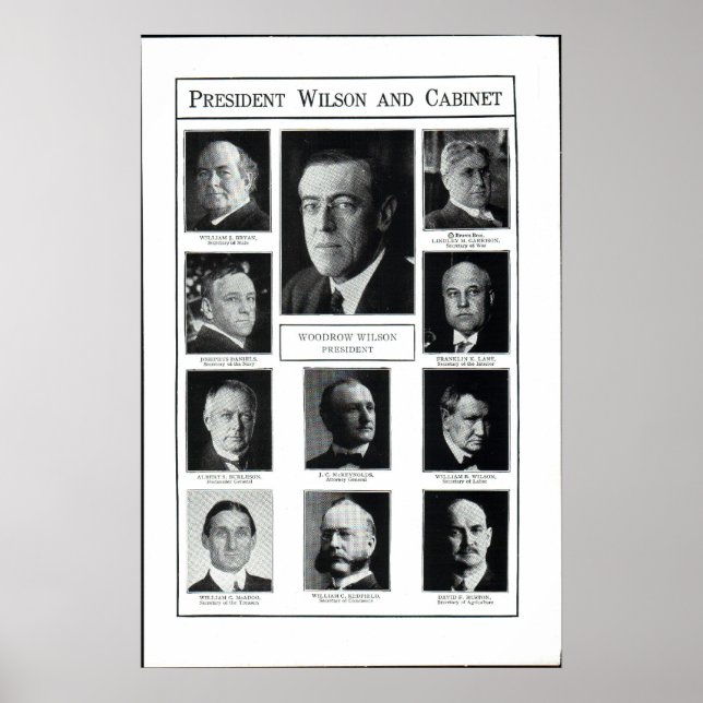 Wilson's Cabinet Poster (Front)