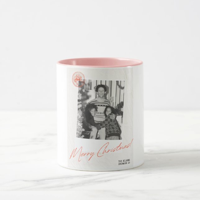  Wilson's family On December Merry Christmas Mug (Center)