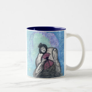 Wilting Geisha Two-Tone Coffee Mug